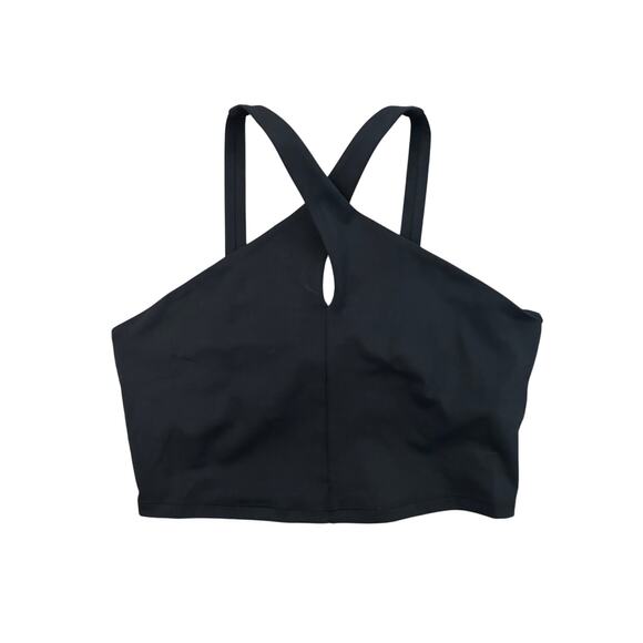 NWT Spiritual Gangster Jules Cross Neck Crop Tank, Black - L - Picture 5 of 7